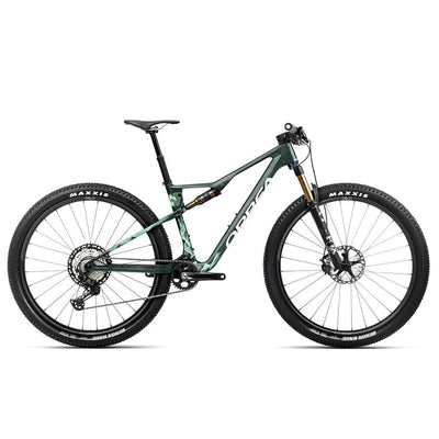 Orbea Oiz M-PRO Bikes Orbea Bikes Oft Forest Green-Green Mint (Gloss) S 