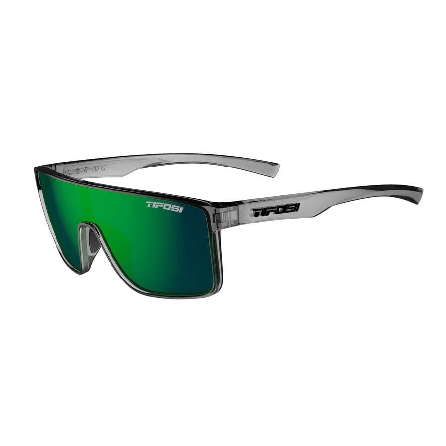 Tifosi Sanctum Sunglasses Apparel Tifosi Crystal Smoke Frame - Smoke Green Mirror Lens 