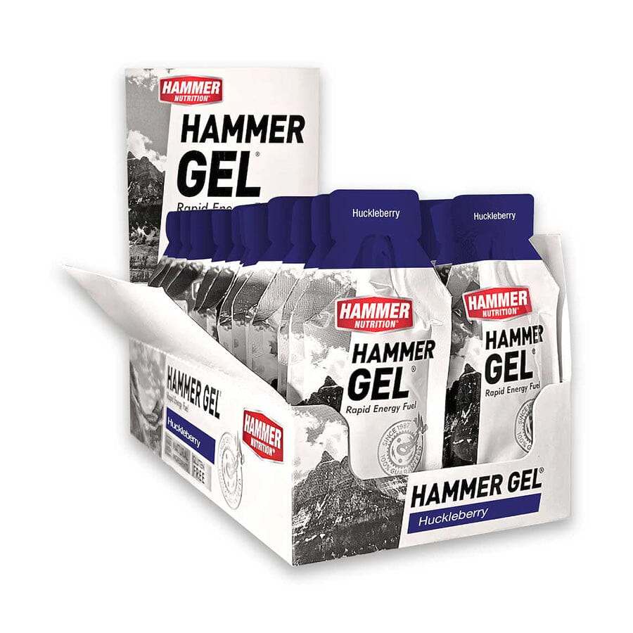 BOX of Hammer Gel Single Serve Accessories Hammer Nutrition Montana Huckleberry 24/Box 