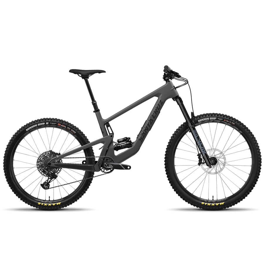 Santa Cruz Bronson 4.1 C R Kit Bikes Santa Cruz Bicycles Matte Dark Matter XS 