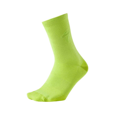 Specialized HyprViz Soft Air Reflective Tall Socks Apparel Specialized Hyperviz S 
