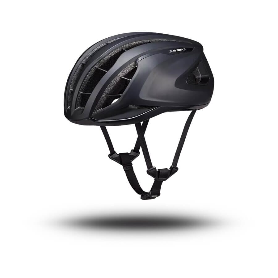 bike and helmet black and white Specialized S-Works Prevail 3, Black M