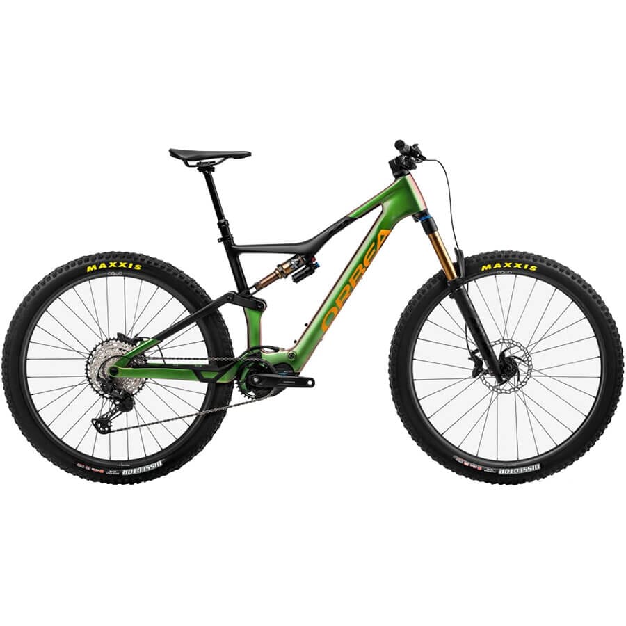 Orbea Rise M10 20mph Bikes Orbea Chameleon Goblin Green-Black 540Wh Battery S 