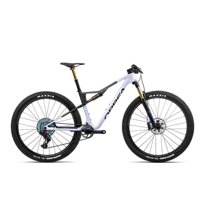 2023 Orbea OIZ M-LTD Bikes Orbea Bikes Digital Lavender (Gloss)- Carbon Raw (Matte) L 