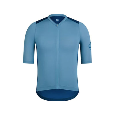 Rapha Pro Team Training Jersey Apparel Rapha Dusted Blue / Jewelled Blue XL 