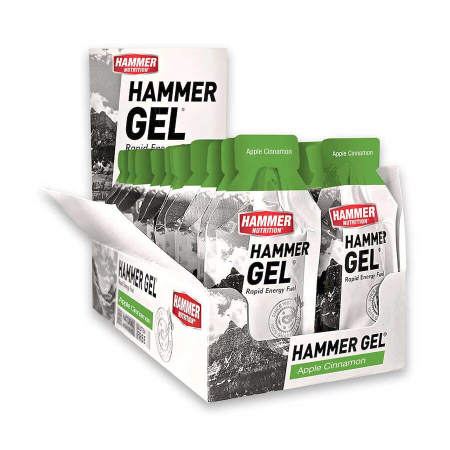 BOX of Hammer Gel Single Serve Accessories Hammer Nutrition Apple Cinnamon 24/Box 