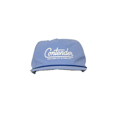 Contender Rope Hat Apparel Contender Bicycles Lavender / Navy Rope 