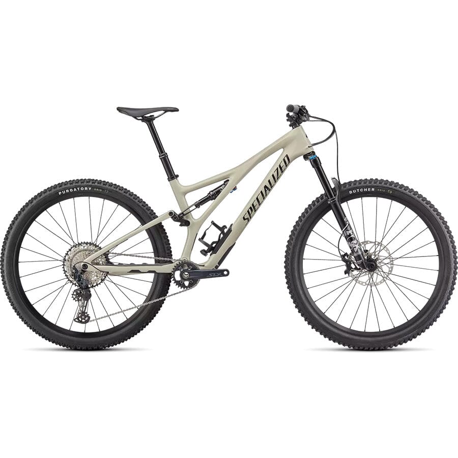 2022 Specialized Stumpjumper Comp Bikes Specialized Gloss White Mountains / Black S1 