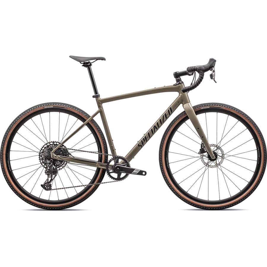 Specialized Diverge Comp E5 Bikes Specialized Gloss Taupe / Slate 49 