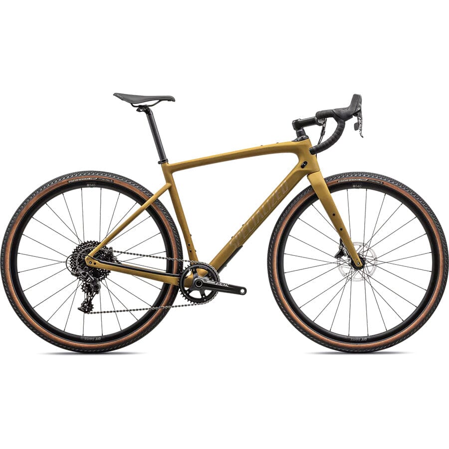 Specialized Diverge Sport Carbon Bikes Specialized Satin Harvest Gold Granite / Pearl 44 