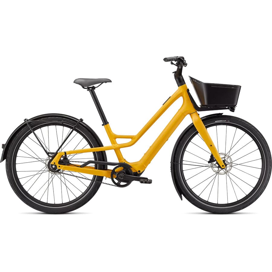 2023 Specialized Turbo Como SL 5.0 Bikes Specialized Brassy Yellow / Transparent S 