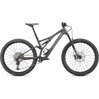 2022 Specialized Stumpjumper Comp Bikes Specialized Satin Smoke / Cool Grey / Carbon S1 