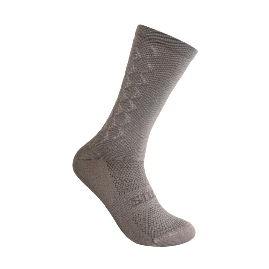 Silca Aero Tall Socks Apparel Silca Gray M 