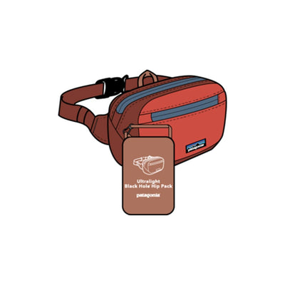 Patagonia Ultralight Black Hole Mini Hip Pack Accessories Patagonia Mangrove Red ALL 