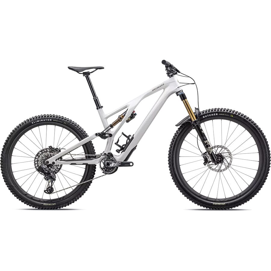 2023 Specialized Stumpjumper EVO Pro Bikes Specialized Gloss Dune White / Taupe S1 