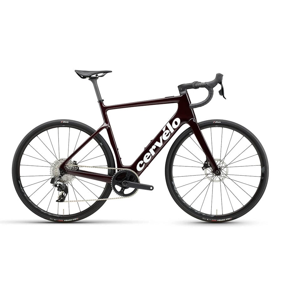 Cervelo Rouvida Rival XPLR AXS 1 Bikes Cervelo Bikes Black Cherry M 