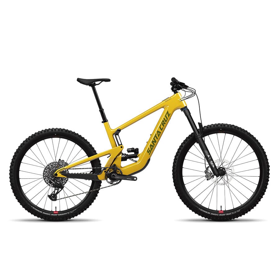 Santa Cruz Heckler SL C Stout Kit Bikes Santa Cruz Bikes Gloss Mustard Yellow S 