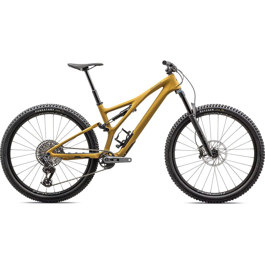 Specialized Stumpjumper Expert T-Type Bikes Specialized Satin Harvest Gold / Midnight Shadow S1 