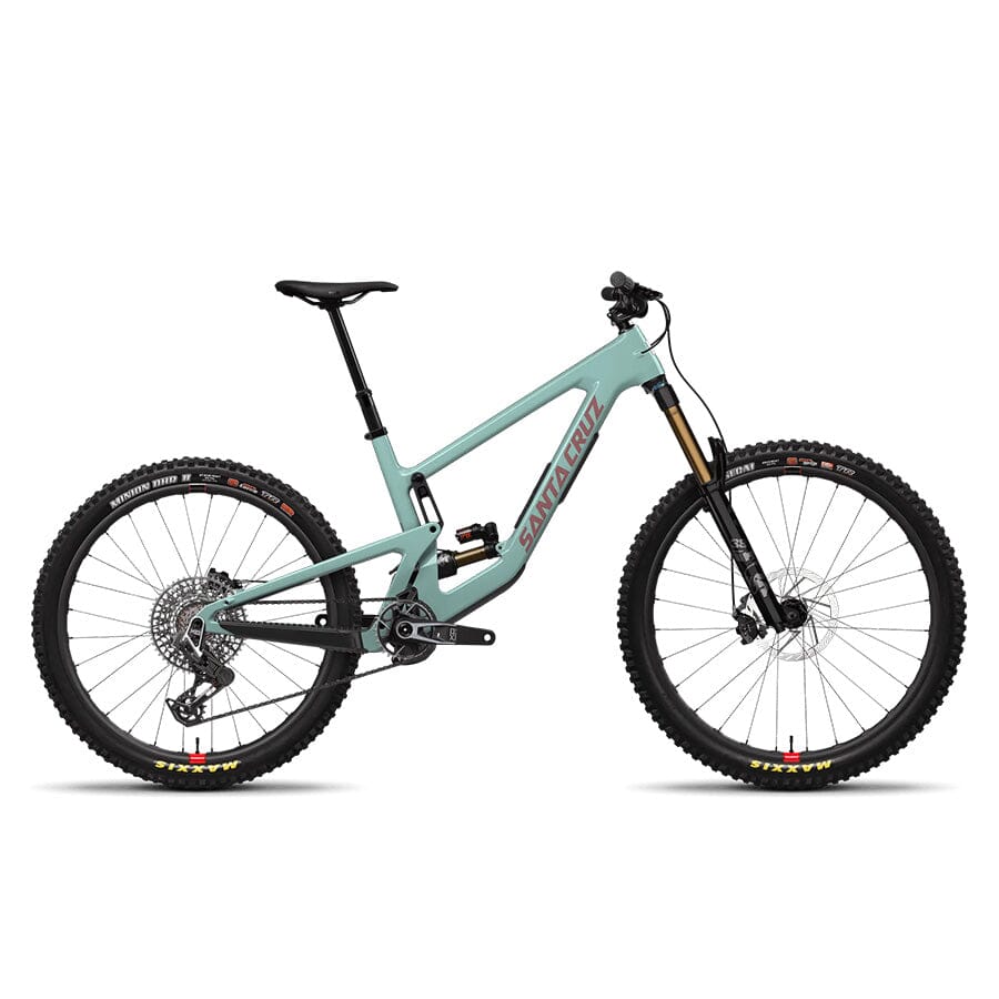 Santa Cruz Nomad 6 CC X0 AXS Reserve Bikes Santa Cruz Bikes Gloss Light Teal S 