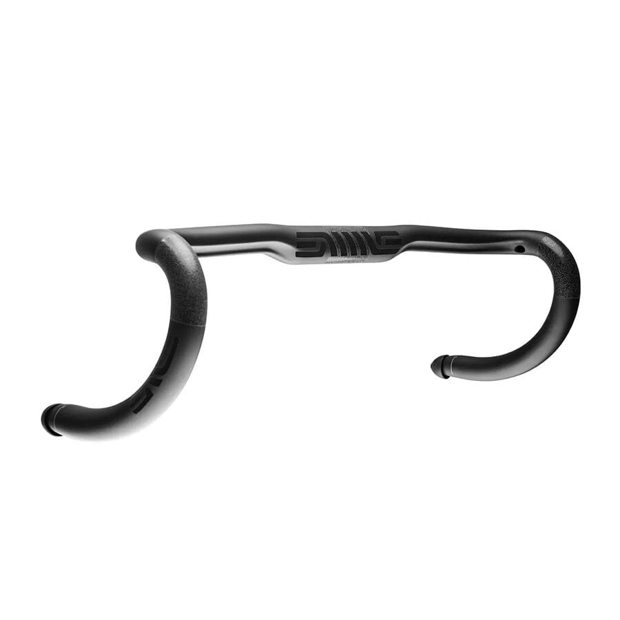 ENVE Carbon Compact Road In-Route Handlebar seen from an offset front view.