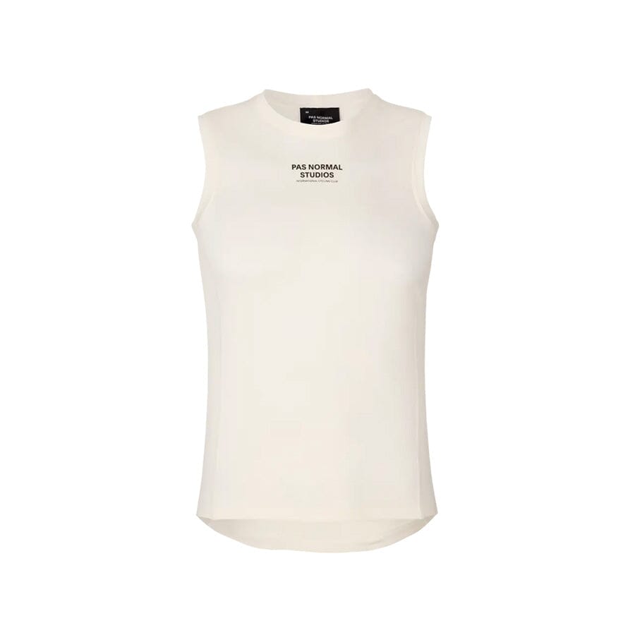 Pas Normal Studios Mid Sleeveless Base Layer Apparel Pas Normal Studios Off White S 