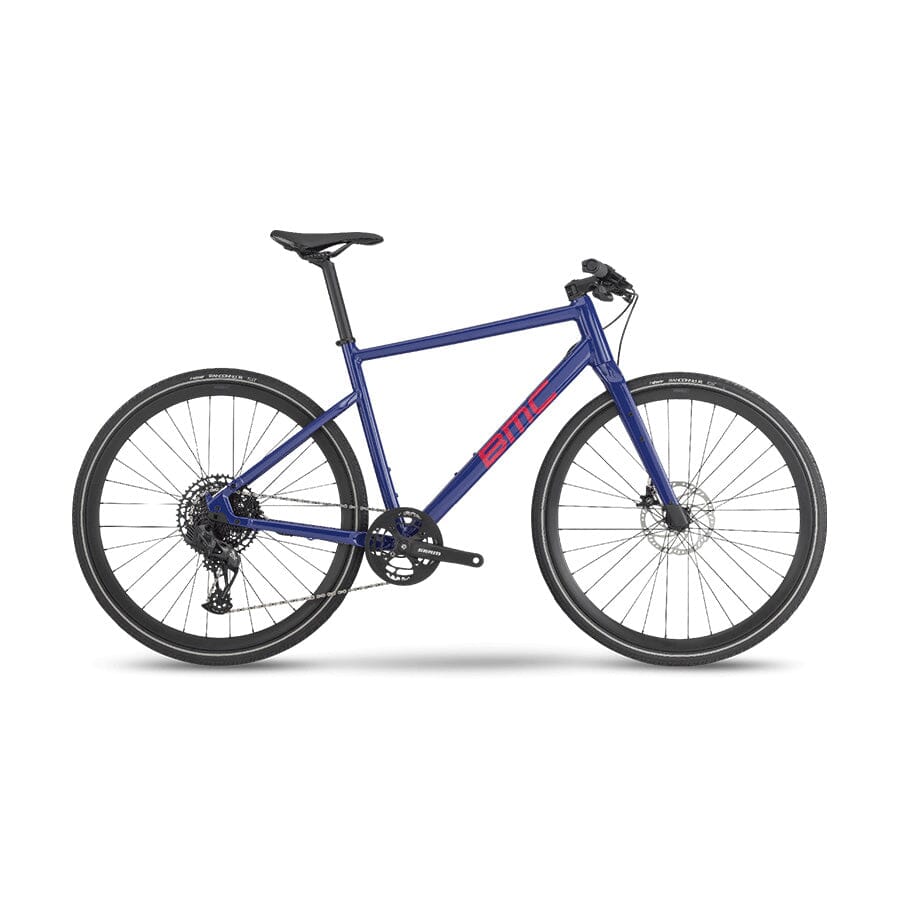 BMC Alpenchallenge AL ONE Bikes BMC Ultramarine Blue / Neon Red S 