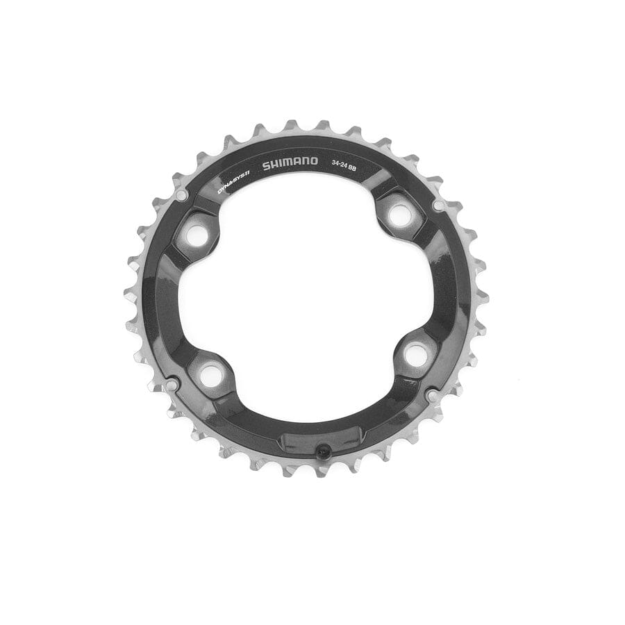 Shimano XT M8000 11-Speed Outer Chainring Components Shimano 34t 