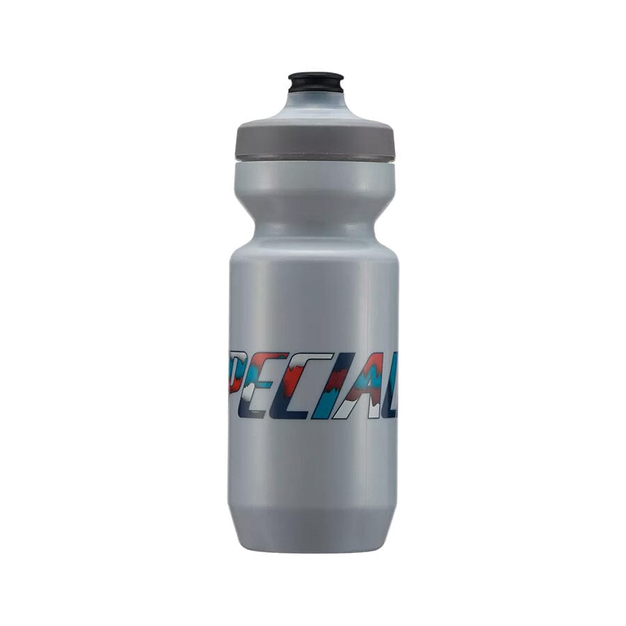 Specialized Purist WaterGate Water Bottle Accessories Specialized Bikes Ash Papercut 22oz 