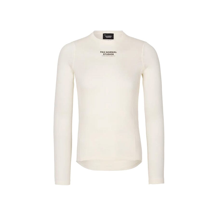 Pas Normal Studios Mid Long Sleeve Base Layer Apparel Pas Normal Studios Off White M 