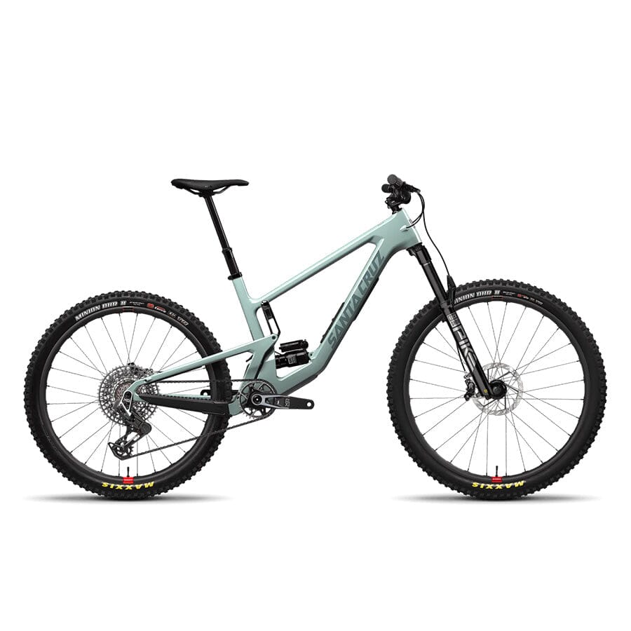 Santa Cruz 5010 5 CC X0 AXS Reserve Bikes Santa Cruz Bikes Gloss Light Blue XS 