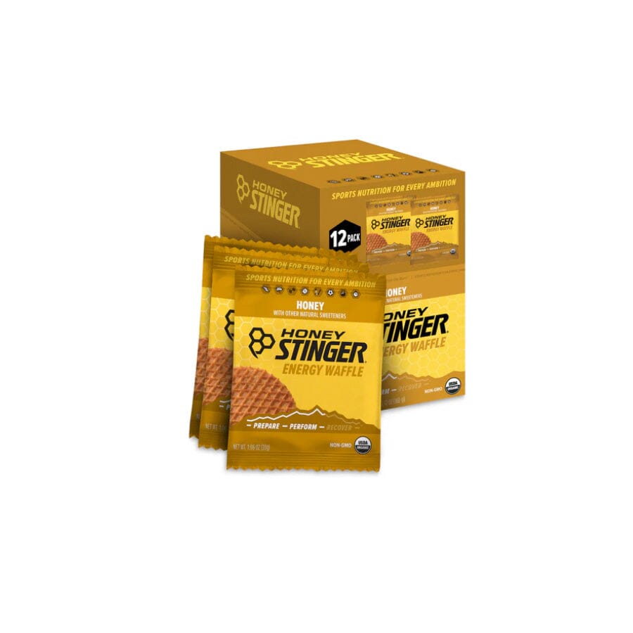 BOX of Honey Stinger Organic Waffles Accessories Honey Stinger Honey 12 Pack 