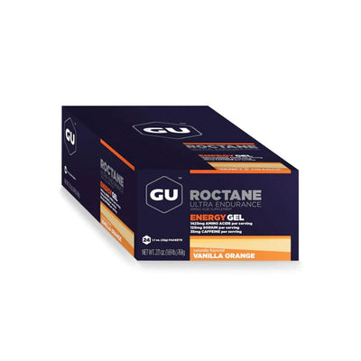 GU Energy Roctane Gel Accessories GU Energy Vanilla Orange (with caffeine) Box of 24 