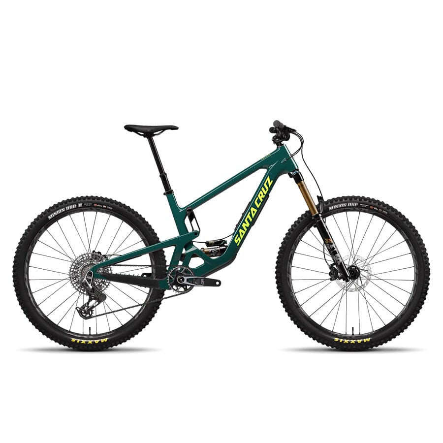 Santa Cruz Hightower 4 CC X0 AXS Bikes Santa Cruz Bikes Gloss Day Green S 