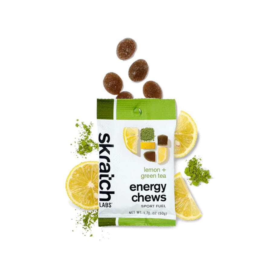 Skratch Labs Sport Energy Chews Accessories Skratch Labs Lemon + Green Tea 