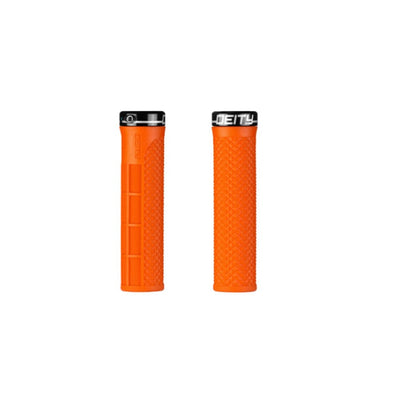 Deity Components Lockjaw Grips Components Deity Components Orange 