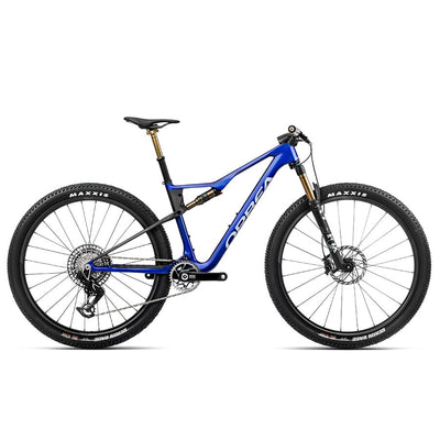 Orbea Oiz M-LTD Bikes Orbea Bikes Cobalt Blue (Gloss) - Carbon Raw (Matt) S 