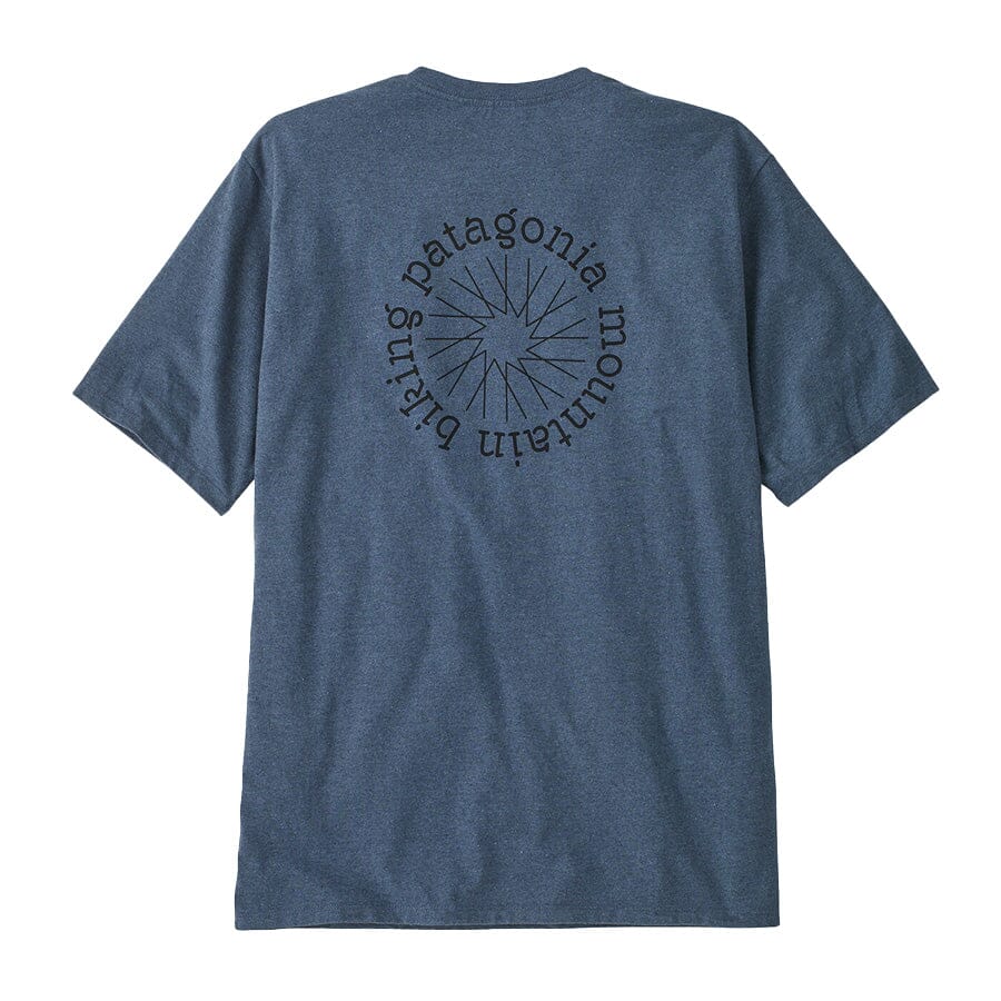 Patagonia Men's Spoke Stencil Responsibili-Tee | Contender Bicycles