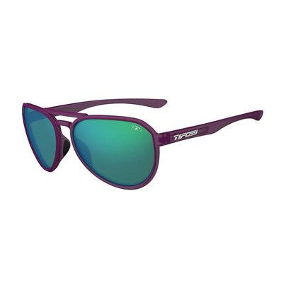 Tifosi Selca Apparel Tifosi Optics Plum Crazy Smoke Green Mirror Lenses 