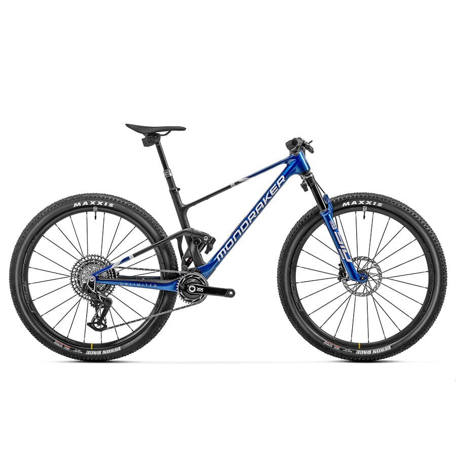 Mondraker F-Podium Unlimited Flight Attendant Bikes Mondraker Blue / Black L 