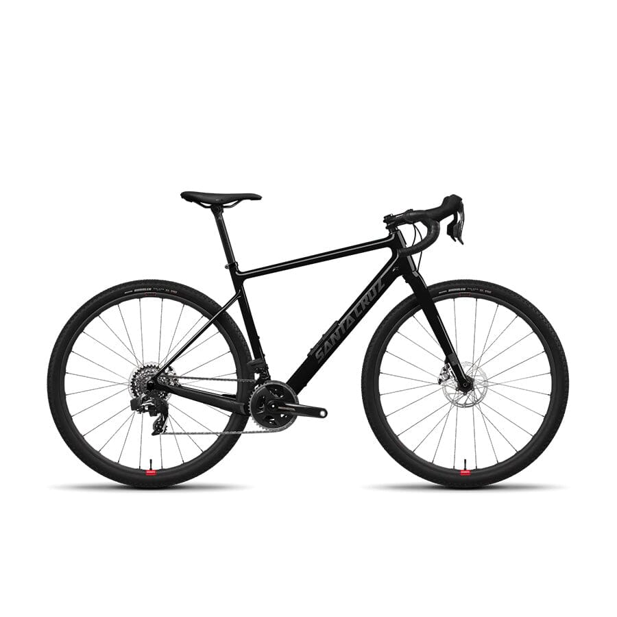 Santa Cruz Stigmata 4 CC Red Force 2x AXS Reserve Bikes Santa Cruz Bikes Gloss Black Sparkle XS 