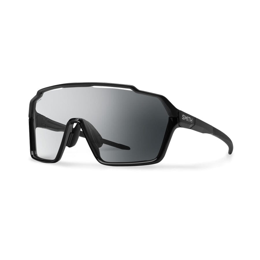 Smith Shift XL MAG Sunglasses Apparel Smith Black + Photochromic Clear To Gray Lens 