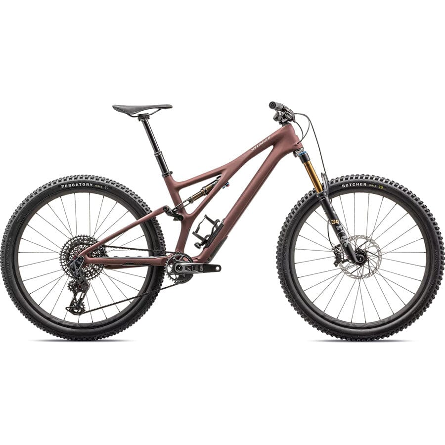 Specialized Stumpjumper Pro T-Type Bikes Specialized Satin Rusted Red / Dove Grey S1 