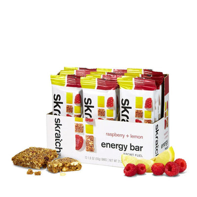 Skratch Labs Anytime Energy Bar Accessories Skratch Labs Raspberries & Lemons 12 Pack 