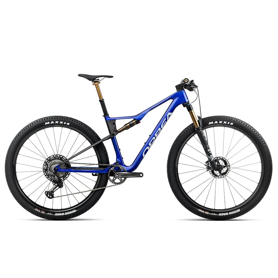 Orbea Oiz M-TEAM Factory Bikes Orbea Bikes Cobalt Blue (Gloss) - Carbon Raw (Matt) S 