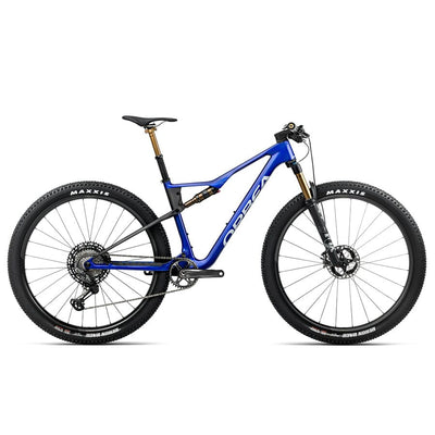 Orbea Oiz M-TEAM Factory Bikes Orbea Bikes Cobalt Blue (Gloss) - Carbon Raw (Matt) S 