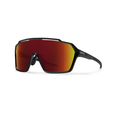 Smith Shift XL MAG Sunglasses Apparel Smith Black + ChromaPop Red Mirror Lens 