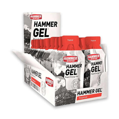 BOX of Hammer Gel Single Serve Accessories Hammer Nutrition Tropical 24/Box 