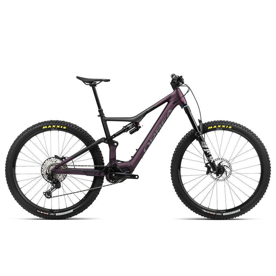 Orbea Rise H10 20MPH Bikes Orbea Bikes Metallic Mulberry-Black (Matt) S 