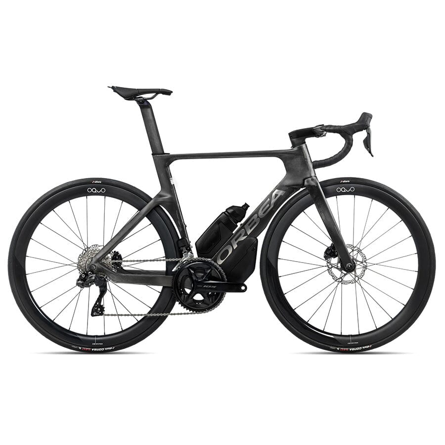 Orbea Orca Aero M35iLTD PWR Bikes Orbea Bikes Carbon Raw-Titanium (Matt) 47 