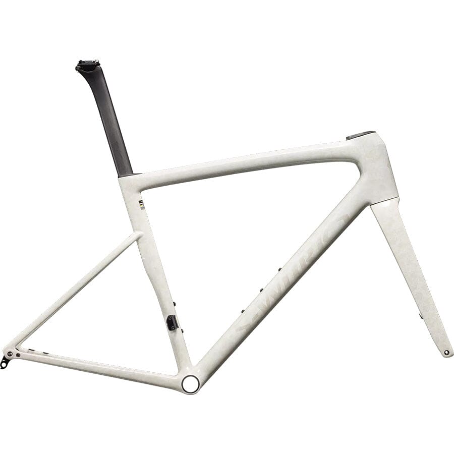 Specialized S-Works Tarmac SL8 Frameset Bikes Specialized Gloss White Dune White Pearl Impasto 44 